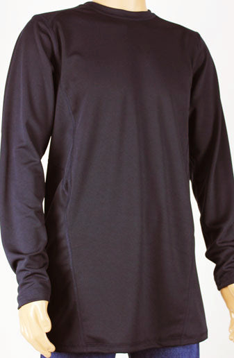 Shirts - Black Long Sleeve Shirt