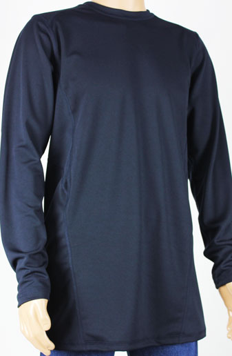 Shirts - Navy Long Sleeve Shirt