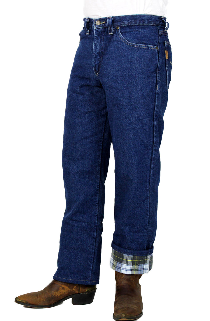 FLANNEL LINED DENIM JEANS TXJ-70 – Texas Jeans USA